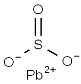 LEAD SULFITE Structure