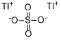 Thallium(I) sulfate Struktur