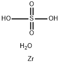 硫酸ジルコニウム 四水和物 化学構造式