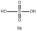 硫酸锑,7446-32-4,结构式