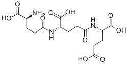 H-GLU(GLU(GLU-OH)-OH)-OH, 7446-63-1, 结构式