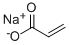 アクリル酸ナトリウム 化学構造式