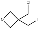 3-fluoromethyl-3-chloromethyloxetane Struktur