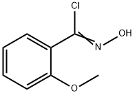 (Z)-2-Methoxybenzoyl chloride oxime 化学構造式