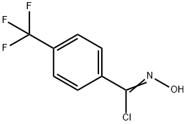 (Z)-N-hydroxy-4-(trifluoroMethyl)benziMidoyl chloride,74467-05-3,结构式