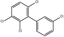 2,3,3',6-テトラクロロ-1,1'-ビフェニル 化学構造式