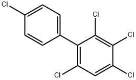 2,3,4,4',6-ペンタクロロ-1,1'-ビフェニル 化学構造式