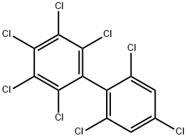 2,2',3,4,4',5,6,6'-OCTACHLOROBIPHENYL Struktur