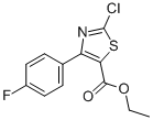 74476-51-0 2-CHLORO-4-(4-FLUOROPHENYL)-5-THIAZOLECARBOXYLIC ACID ETHYL ESTER