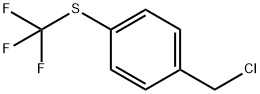 4-(TRIFLUOROMETHYLTHIO)BENZYL CHLORIDE Struktur
