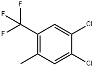 3,4-二氯-6-三氟甲基甲苯,74483-51-5,结构式