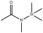 N-メチル-N-トリメチルシリルアセトアミド 化学構造式