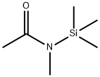 N-Methyl-N-(trimethylsilyl)acetamide Struktur