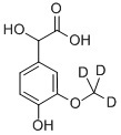 74495-70-8 4-羟基-3-(甲氧基-D3)扁桃酸