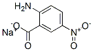 2-アミノ-5-ニトロ安息香酸ナトリウム 化学構造式