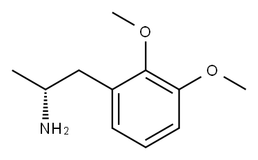 Benzeneethanamine, 2,3-dimethoxy-alpha-methyl-, (R)- (9CI) Struktur