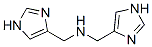 1H-Imidazole-4-methanamine,  N-(1H-imidazol-4-ylmethyl)-  (9CI) Structure