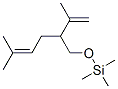 Trimethyl[[5-methyl-2-(1-methylethenyl)-4-hexenyl]oxy]silane Structure