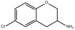 2H-1-BENZOPYRAN-3-AMINE,6-CHLORO-3,4-DIHYDRO- Struktur