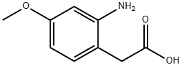 2-AMINO-4-METHOXYPHENYLACETIC ACID Structure