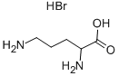 DL-オルニチン臭化水素酸塩 化学構造式