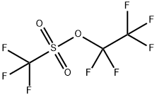 Methanesulfonic acid, trifluoro-, pentafluoroethyl ester Struktur