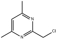 2-(CHLOROMETHYL)-4,6-DIMETHYLPYRIMIDINE Struktur