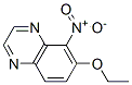 Quinoxaline, 6-ethoxy-5-nitro- (9CI) Structure