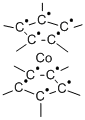 BIS(PENTAMETHYLCYCLOPENTADIENYL)COBALT Struktur