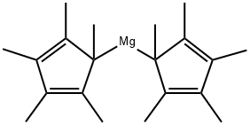 BIS(PENTAMETHYLCYCLOPENTADIENYL)MAGNESIUM Structure