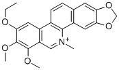 乙氧基白屈菜红碱, 7451-89-0, 结构式