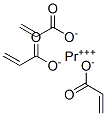 praseodymium(3+) acrylate Structure