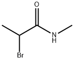 propanamide, 2-bromo-N-methyl- Structure