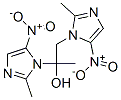 1-甲基-1,2-双（2-甲基-5-硝基-1H-咪唑-1-基）乙醇,74550-92-8,结构式