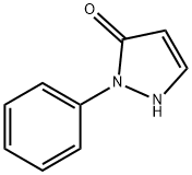 1,2-Dihydro-2-phenyl-3H-pyrazol-3-one Struktur