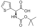 BOC-(R)-2-(2-噻吩基)-甘氨酸, 74562-03-1, 结构式