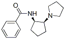 Benzamide, N-[2-(1-pyrrolidinyl)cyclopentyl]-, cis- (9CI) Structure