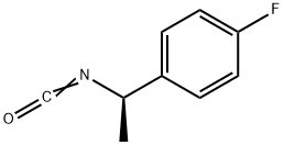 Benzene, 1-fluoro-4-[(1R)-1-isocyanatoethyl]- (9CI) Structure