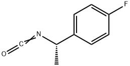 Benzene, 1-fluoro-4-[(1S)-1-isocyanatoethyl]- (9CI) Struktur