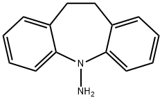 10,11-dihydro-5H-dibenz[b,f]azepin-5-amine  Struktur