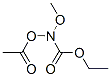Carbamic  acid,  (acetyloxy)methoxy-,  ethyl  ester  (9CI) Struktur