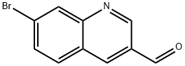 7-溴喹啉-3-甲醛,745830-24-4,结构式