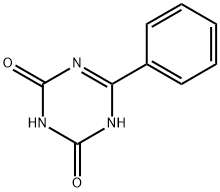 2,4-二羟基-6-苯基-1,3,5-三嗪 结构式