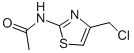 2-ACETAMIDO-4-(CHLOROMETHYL)THIAZOLE Struktur
