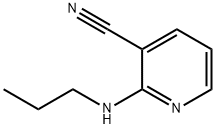 2-(propylamino)nicotinonitrile Structure