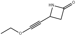 2-Azetidinone, 4-(ethoxyethynyl)- (9CI) Structure