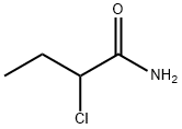 2-氯丁酰胺, 7462-73-9, 结构式