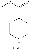 4-哌啶甲酸甲酯 结构式