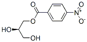 4-Nitrobenzoic acid (R)-2,3-dihydroxypropyl ester Structure