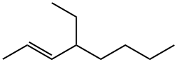 (E)-4-Ethyl-2-octene Structure